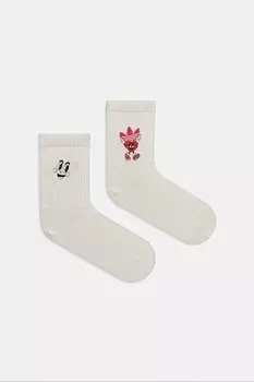 Носки Nelson, 2 пары Adidas Originals, белый