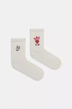 Носки Nelson 2 пары Adidas Originals, белый