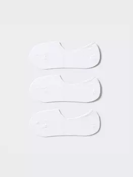 Носки «Неявка» 3 пары Uniqlo, цвет 00 белый