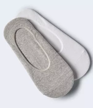 Носки-неявки, 2 шт. Aeropostale, белый