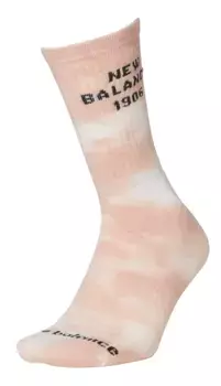 Носки New Balance Drip Dye Crew, 2 пары, цвет Neutral