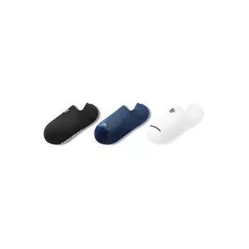 Носки-невидимки унисекс, 3 шт Skechers, 3 Pack (White/Indigo/Black)