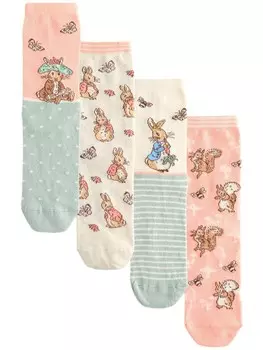 Носки Next, цвет Cream/Mint/Pink