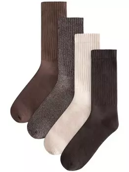 Носки Next, цвет Light beige/Brown/Dark brown/mottled brown