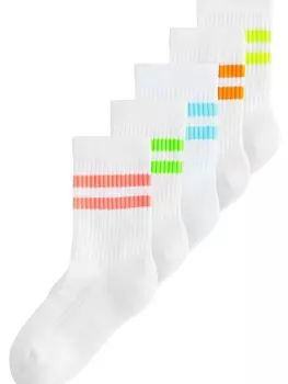 Носки Next, цвет Light blue/Lime/Cranberry