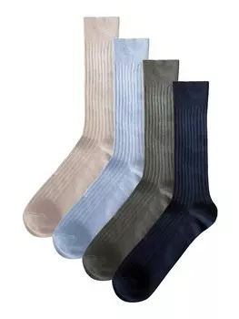Носки Next, цвет Navy/Pastel blue/Greige/Dark green