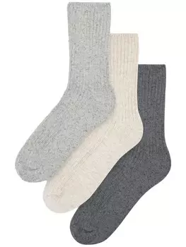 Носки Next Socks, цвет greige/light grey/dark grey