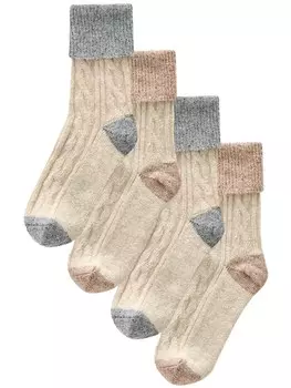 Носки Next Socks, цвет light beige/dark beige/mottled beige