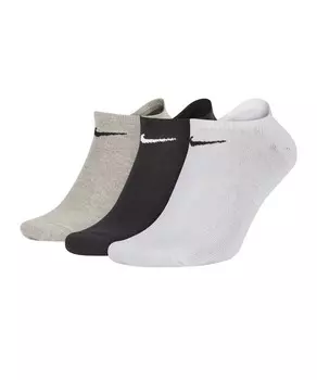 Носки NIKE Athletic Socks, пятнистый бежевый/пятнистый серый/черный