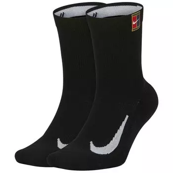Носки Nike Court Multiplier Crew Cushion 2 шт, черный