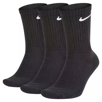 Носки Nike Everyday Cushion Crew 3 шт, черный