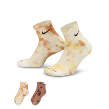 Носки Nike Everyday Cushioned Ankle (2 шт), разноцветный