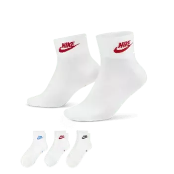 Носки Nike Everyday Essential Ankle (3 шт), разноцветный