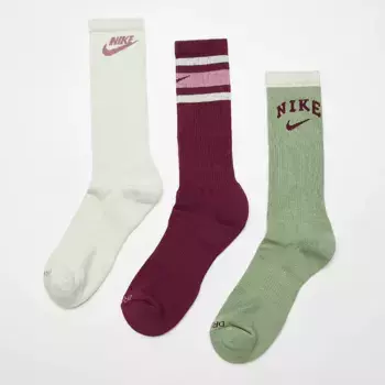 Носки Nike Everyday Plus Crew (3 шт), многоцветный