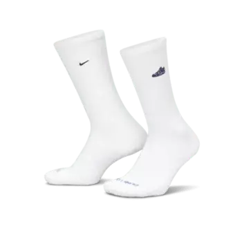 Носки Nike Everyday Plus Cushioned Crew (1 шт), цвет White/Varsity Royal/Black