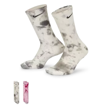 Носки Nike Everyday Plus Cushioned Crew (2 шт), разноцветный