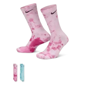 Носки Nike Everyday Plus Cushioned Crew (2 шт), разноцветный