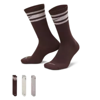 Носки Nike Everyday Plus Cushioned Crew (3 шт), разноцветный