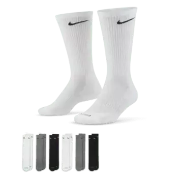 Носки Nike Everyday Plus Cushioned Training Crew (6 шт), разноцветный