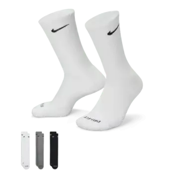 Носки Nike Everyday Plus Cushioned Training Crew (3 шт), разноцветный