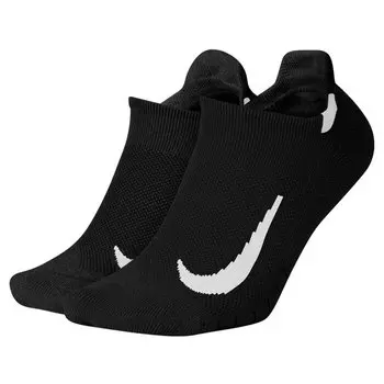 Носки Nike Multiplier No Show 2 шт, черный