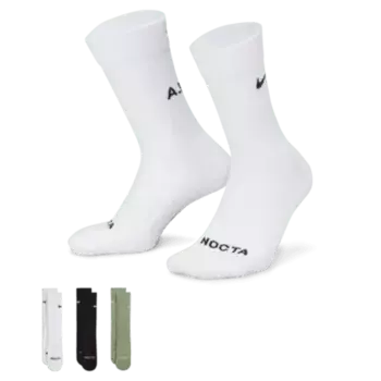 Носки Nike NOCTA Crew (3 шт), разноцветный