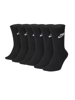 Носки Nike Socken Everyday Sportswear 6P, черный