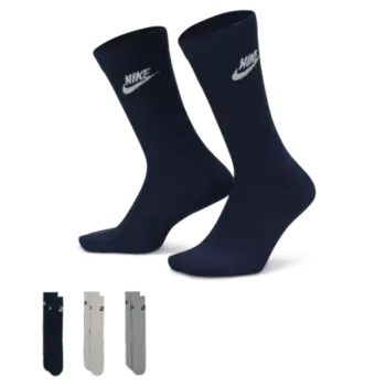 Носки Nike Sportswear Everyday Essential Crew (3 шт), разноцветный
