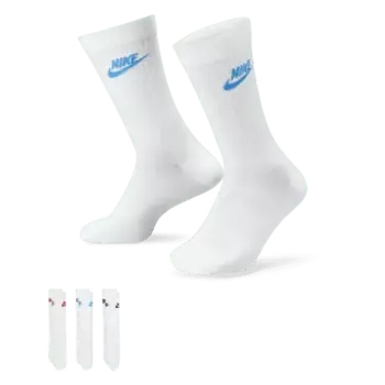 Носки Nike Sportswear Everyday Essential Crew (3 шт), разноцветный
