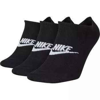Носки Nike Sportswear Everyday Essentials No Show 3 шт, черный