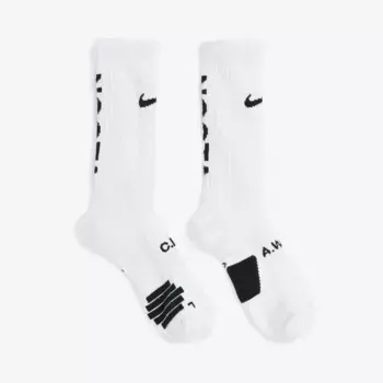 Носки Nike x NOCTA Elite Crew Socks 'White & Black' Nike, черный