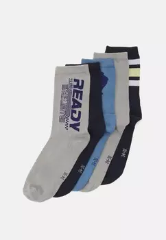 Носки NKMVAKS 5 PACK Name it, серый