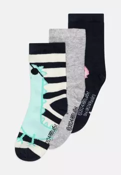 Носки NMMFINNI PEPPAPIG UNISEX 3 PACK Name it, цвет dark sapphire