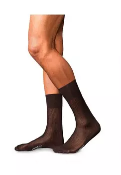 Носки No. 10 Pure Fil dcosse Luxury Line FALKE, коричневый