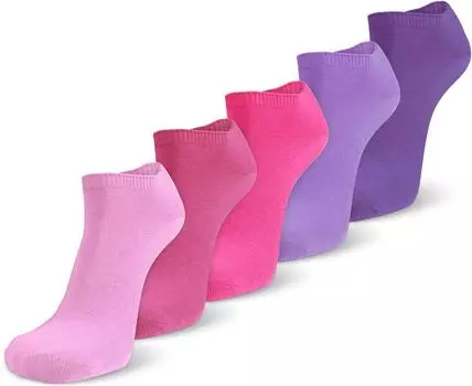 Носки normani 15 шт Sneaker American, цвет Hellrosa/Rosa/Pink/Lila/Violett