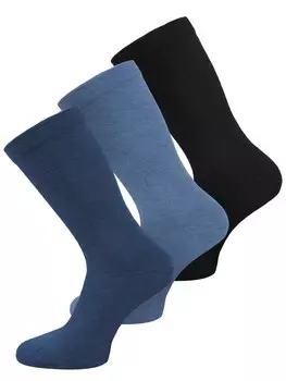 Носки normani, голубовато-черный