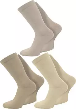 Носки normani Komfortbund, цвет Hellbeige/Mittelbeige/Dunkelbeige