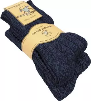 Носки normani Schafwolle, цвет Blaumelange