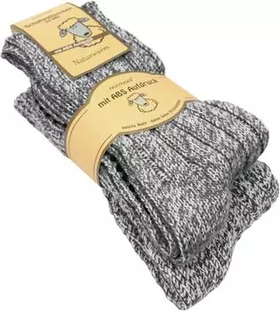 Носки normani Schafwolle, цвет Graumelange