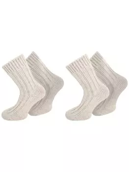 Носки normani, шерсть белая