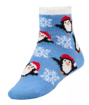 Носки Northeast Outfitters Cosy Cabin Молодежные танцевальные носки с пингвинами, синий