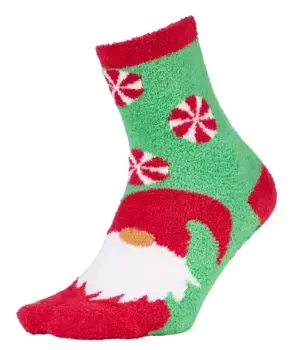 Носки Northeast Outfitters с уютной каютой для взрослых и праздничным носком со значком, цвет Green Gnome