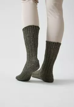 Носки NORWEGER 2 PACK SNOCKS, оливковый