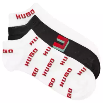 Носки/Носки 3 шт. Hugo, черный