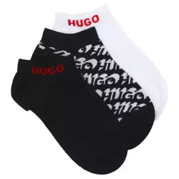 Носки/Носки 3 шт. Hugo, черный