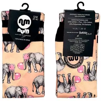 Носки Num Wear Bubble Half long, розовый