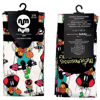 Носки Num Wear Metamoscosis Half long, разноцветный