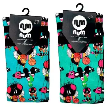 Носки Num Wear Metamoscosis Half long, разноцветный