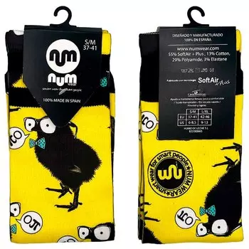 Носки Num Wear Pio long, желтый