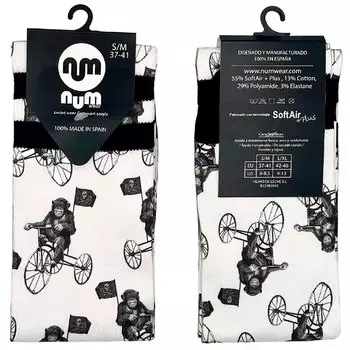 Носки Num Wear Pirate Half long, белый